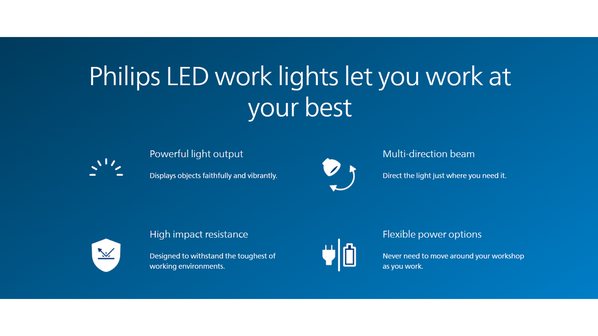 Philips LED Work Lights Cathay